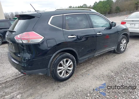 2015 Nissan Rogue Sv z USA, uszkodzony, nr VIN KNMAT2MT8FP514738